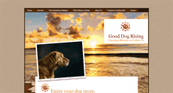 Desktop Screenshot of gooddogrising.com